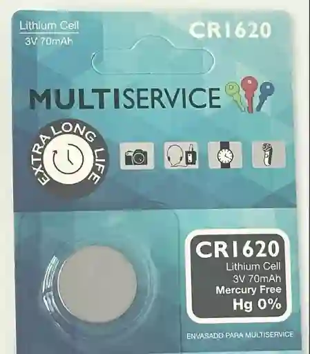Multiservice Pila CR1620