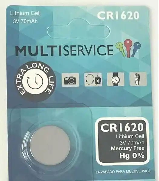 Multiservice Pila CR1620