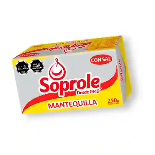 Mantequilla Soprole 250 Gramos