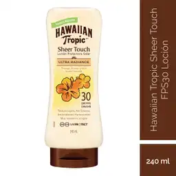 Hawaiian Tropic Loción Protectora Solar SPF30 Sheer Touch