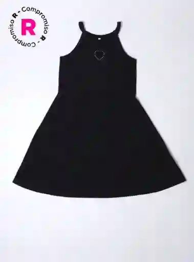 Index Vestido Corta Haltercut Negro 14 CR V25