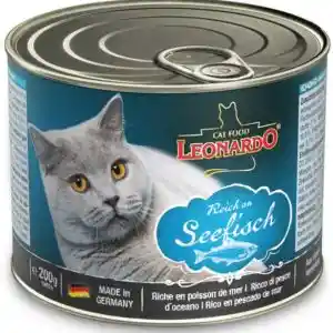 Leonardo Alimento Para Gato Pescado Enlatado