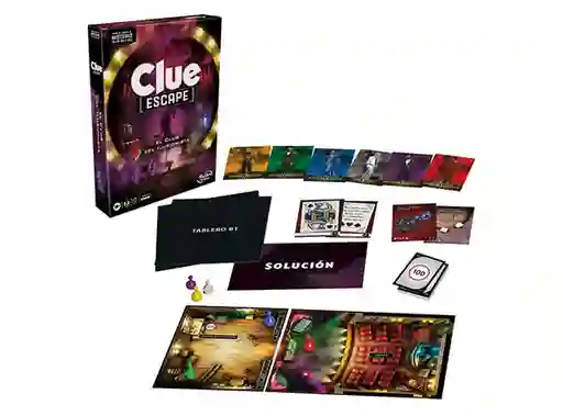Hasbro Gamming Juego de Mesa Clue Escape el Club Ilusionista