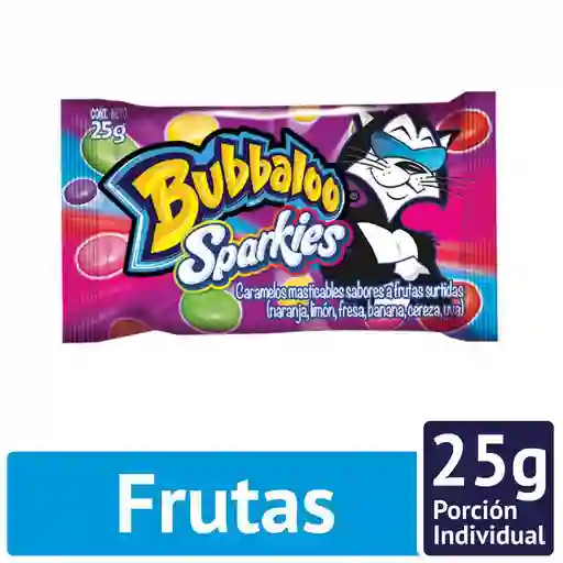 Bubbaloo Sparkies Caramelos Masticables