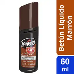 Nugget Betún Líquido Para Calzado Marron 60ml