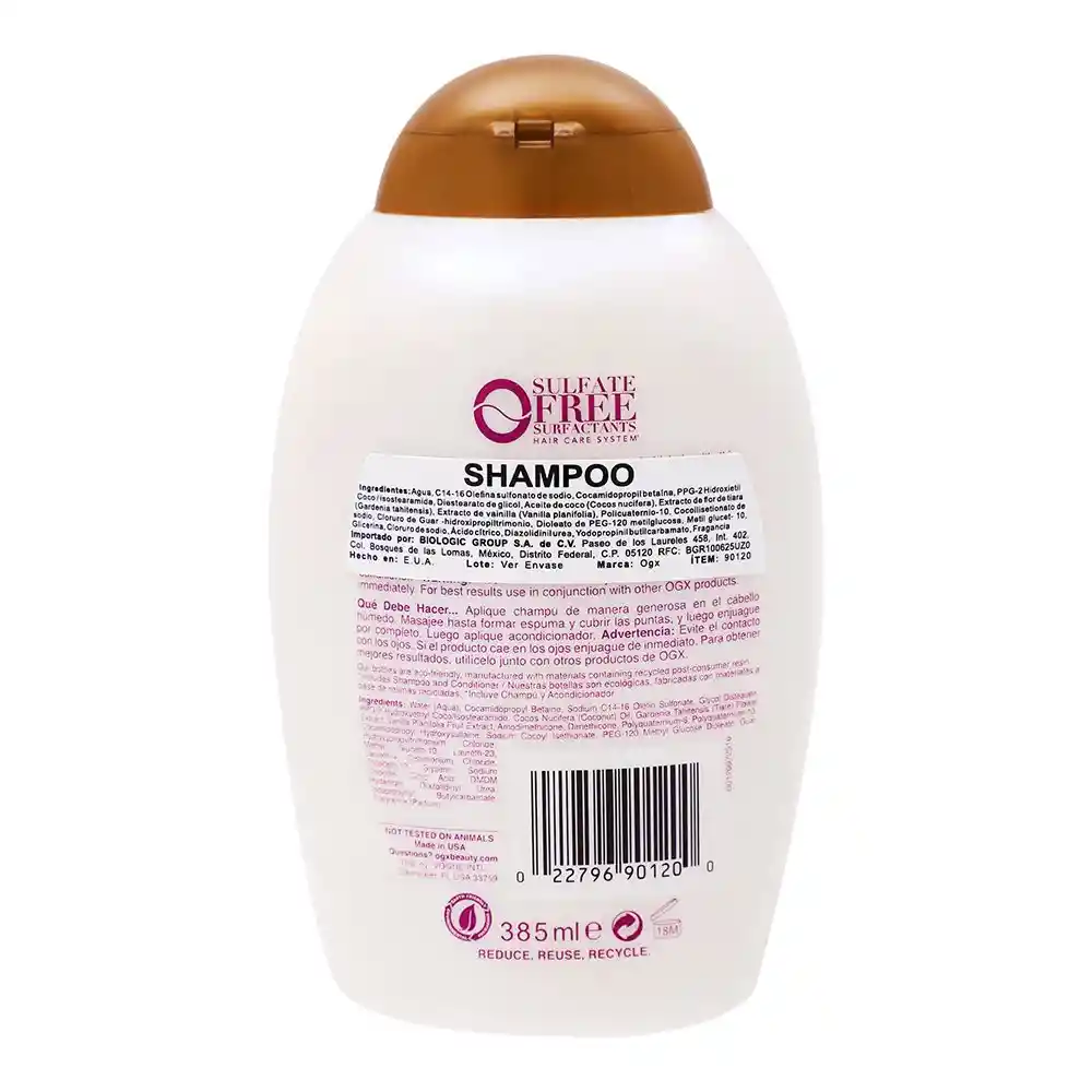 Organix Shampoo Demage Remedy + Coconut Miracle Oil 