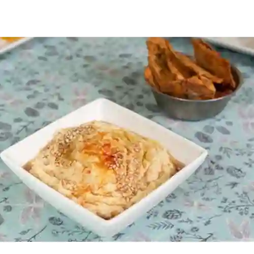 Hummus +Pita Chips Horneados
