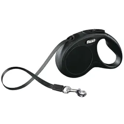 Flexi Correa Mastoca New Classic Negro Cinta 50 Kg 5 Metros T.L