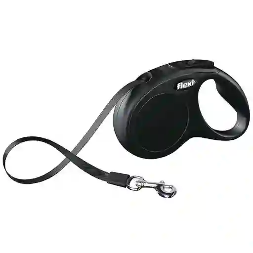 Flexi Correa Mastoca New Classic Negro Cinta 50 Kg 5 Metros T.L