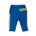 Pantalón Buzo Bebe Niño Azul Pillin 6 M