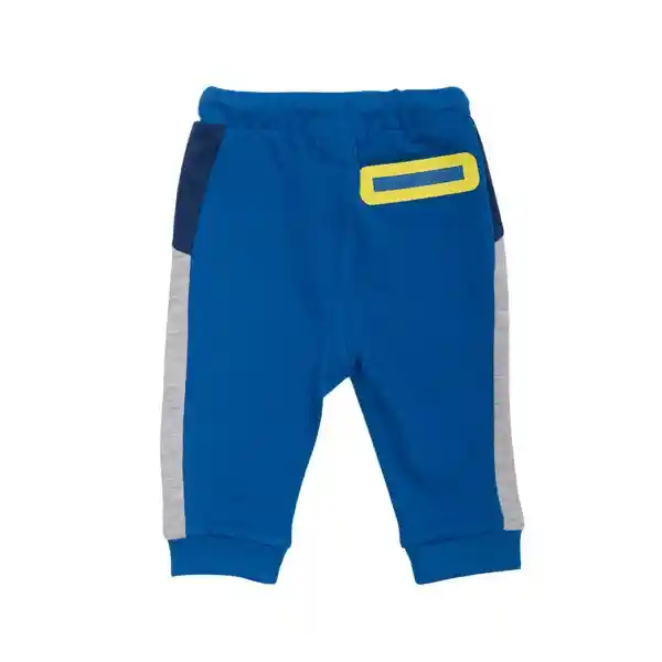 Pantalón Buzo Bebe Niño Azul Pillin 6 M