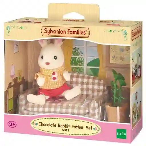 Sylvanian Families Juguete Sofá Frasier Conejo Chocolate