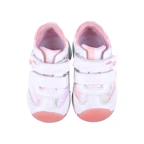 Zapatillas Bebe Niña Blanco Pillin 22