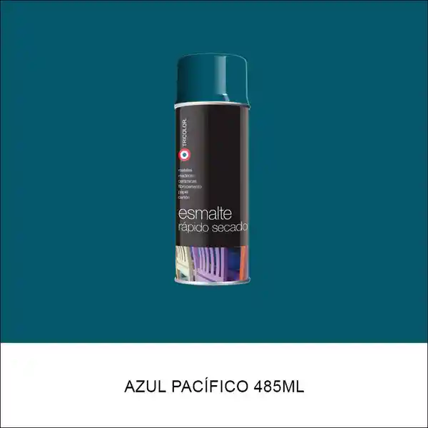 Iris Spray Esmalte Sint Brillante Azul Pacifico Tricolor
