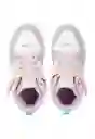 Zapatillas Caña Velcro a Caminar Niña Lila 22 849 Ficcus