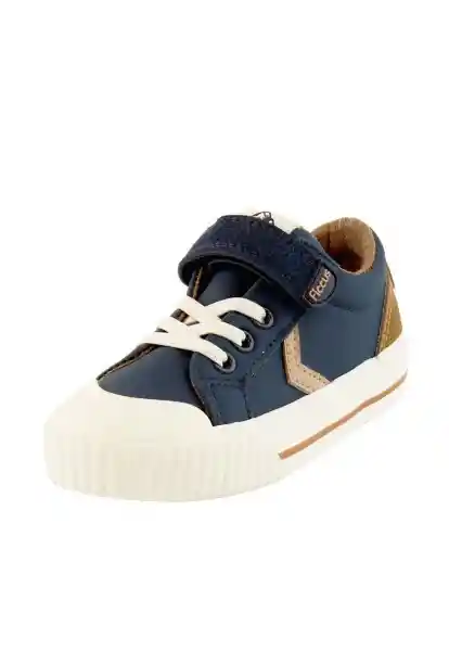 Zapatillas Urbana Velcro Andante Niño Azul 25 878 Ficcus