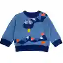 Chaleco Bebé Niño Azul Pillín Talla 18 M