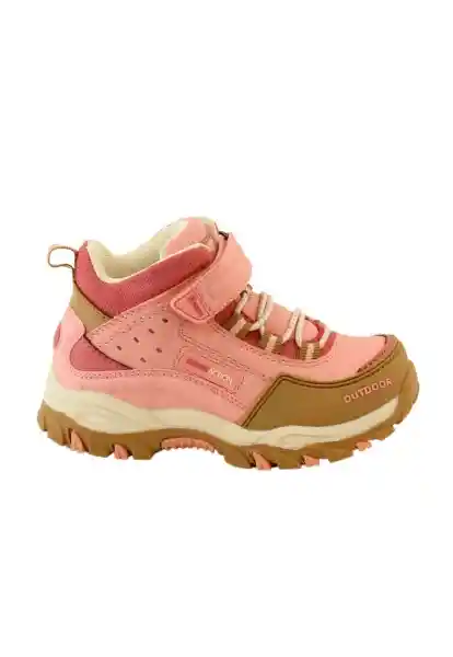 Zapatillas Outdoor Caña Andante Niña Rosado 24 862 Ficcus