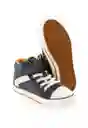 Zapatillas Urbana Caña Velcro W24 Niño Azul 32 923 Ficcus