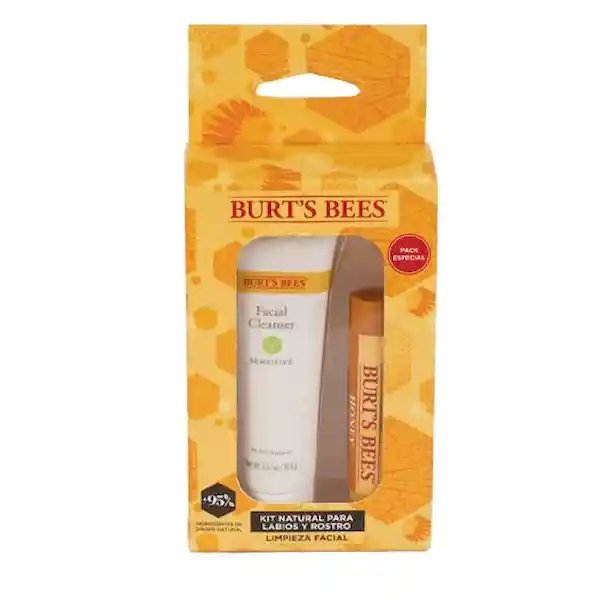 Burt's Bees Kit Natural para Labios y Rostro 