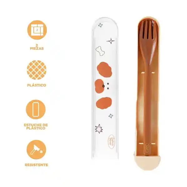 Kit Cubierto Perrito Miniso