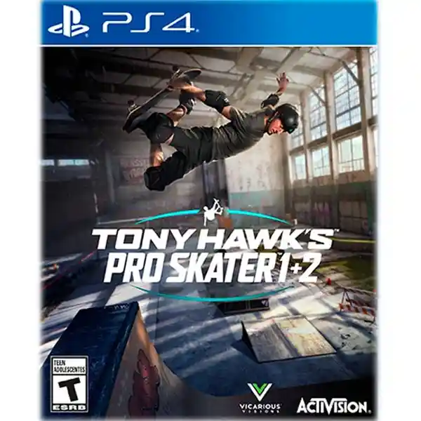 Videojuego Tony Haws Pro Skater 1+2 Ps4