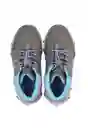 Zapatillas Outdoor Caña W24 Niña Gris 31 915 Ficcus