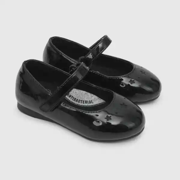 Ballerina Estrellas de Niña Negro/Black Talla 26 Colloky