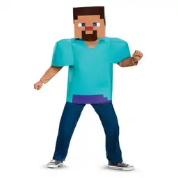 Minecraft Disfraz Steve Classic