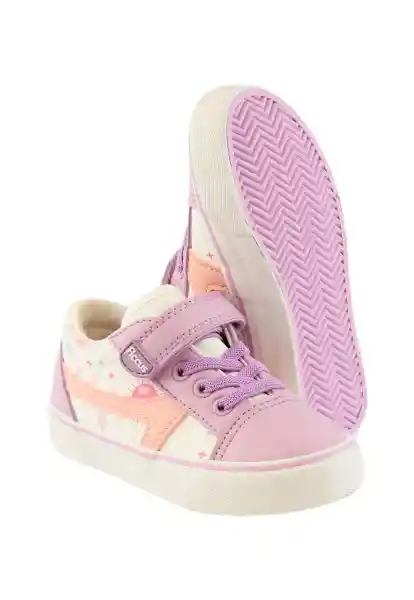 Zapatillas Urbana Velcro Andante Niña Morado 27 853 Ficcus