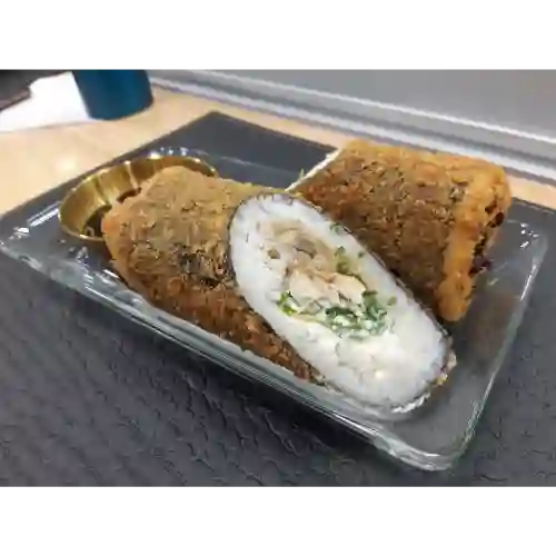 Hand Roll Frito en Panko de Pollo Teriyaki