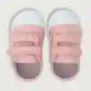 Zapatillas Urbana Lona Doble Niña Rosado Talla 20 Opaline