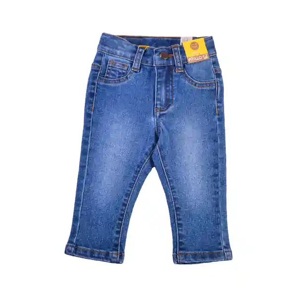 Jean Bebé Niño Denim Talla 3 M Pillin