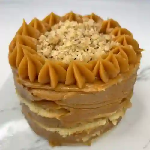 Mini Torta Panqueque Manjar Nuez