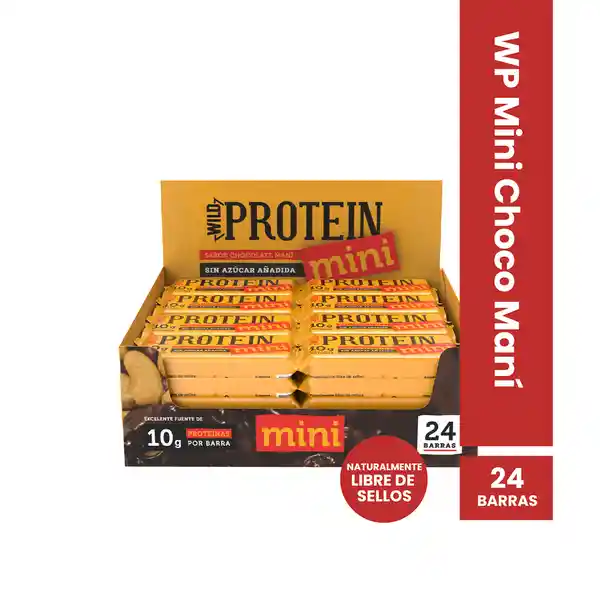 Wild Protein Barrita Mini Chocolate Maní