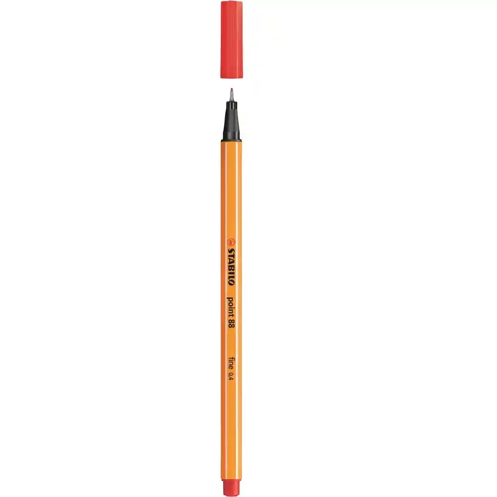 Stabilo Rotulador Fineliner Point 88 Rojo