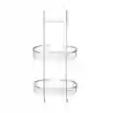 Organizador Para Ducha de Aluminio 27.6 x 15 x 59 cm Casaideas