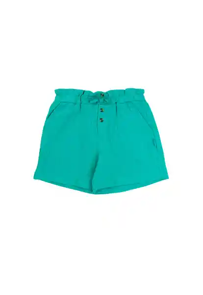 Short Spirit Kids Niña Verde Talla 04 - 312