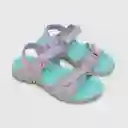 Sandalias Outdoor Doble Ajuste Niña Gris/Azul Talla 35 Colloky