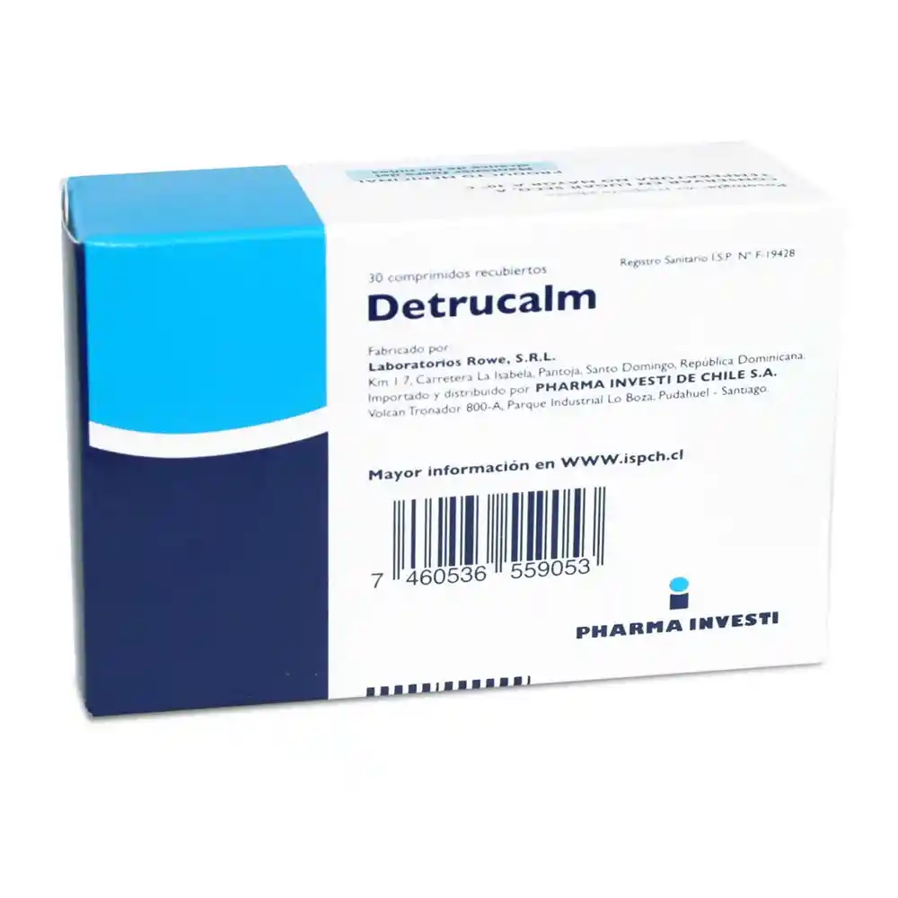 Detrucalm 200 mg Comprimidos Recubiertos