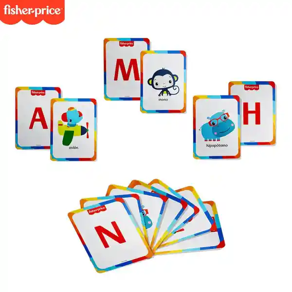 Fisher-Price Carta Didácticas Aprende el Alfabeto JG003412