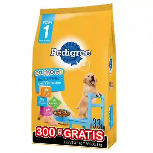 Pedigree Alimento Para Perro Cachorro Sano Crecimiento. 3 +
