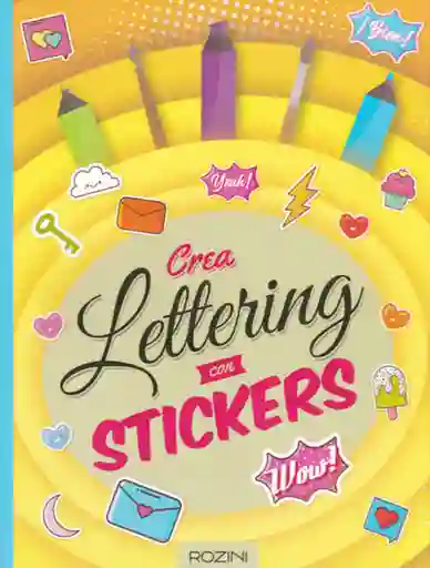 Crea Lettering Con Stickers