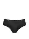 Victoria's Secret Panty Cheeky Con Corazón Negro Talla L