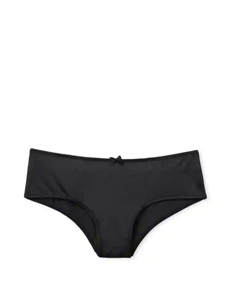 Victoria's Secret Panty Cheeky Con Corazón Negro Talla L