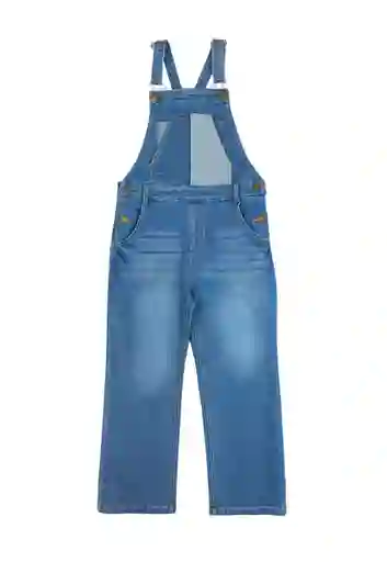 Jardinera Mezclilla Spirit Kids Niña Azul Talla 02 - 328