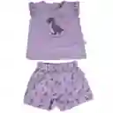 Pijama Bebe Niña Lila Pillin 18 M