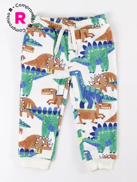 Baby Harvest Pantalón de Buzo Play3 es Beige 12/18 V26