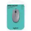 Logitech Mouse M110 Silent Silver 910-005494