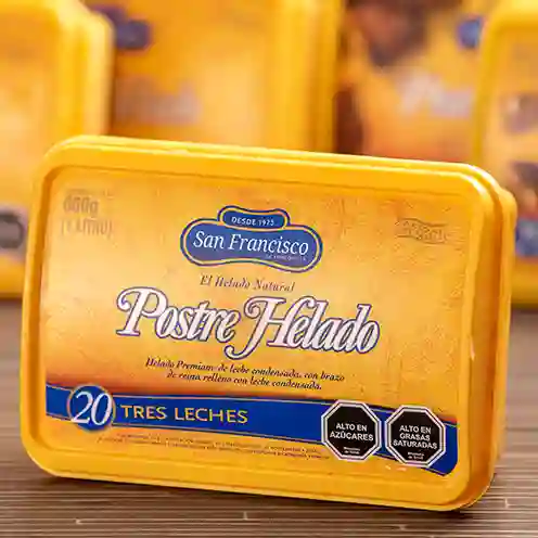 Helado Familiar Premium de Tres Leches 1 Litro